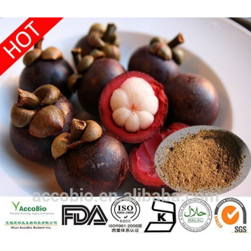 Poudre d&#39;extrait de peau de Mangoustan de haute qualité de 100% Mangoustan polyphénol 10% -90%